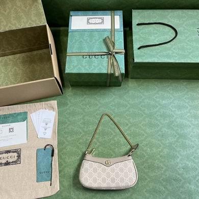 Gucci Bags 1:1 764960 10X19X3cm YG 4colour