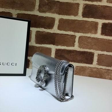 Gucci Bags 1:1 WD476432银色 16.5X10X4.5