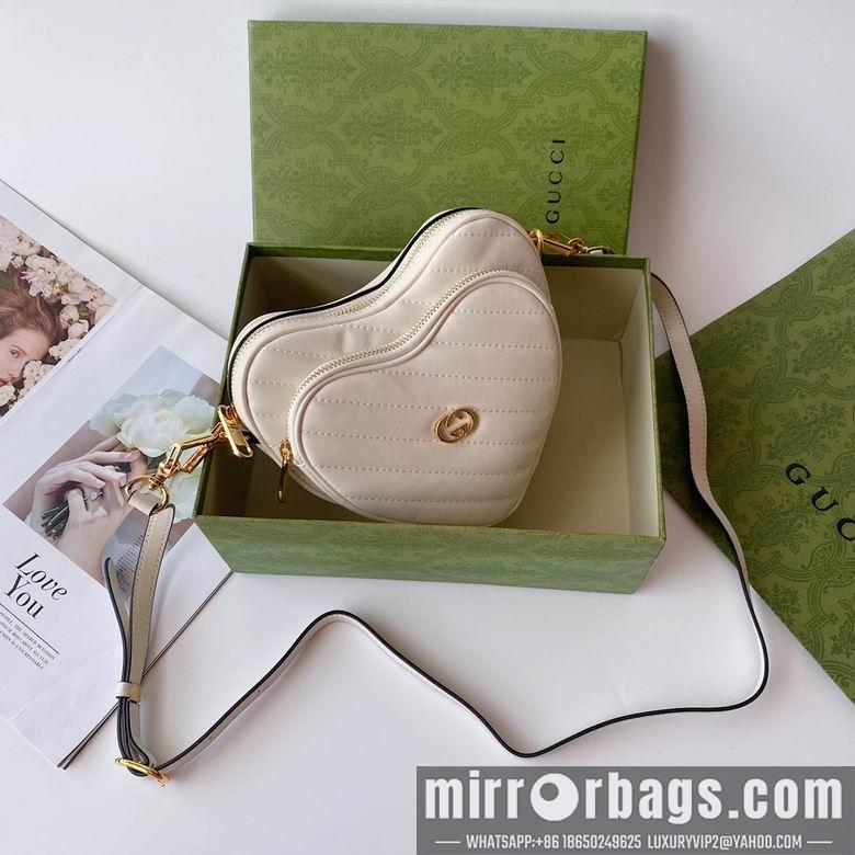 Gucci Bags 1:1 751628 20X17.5X6.5cm YG 4colour