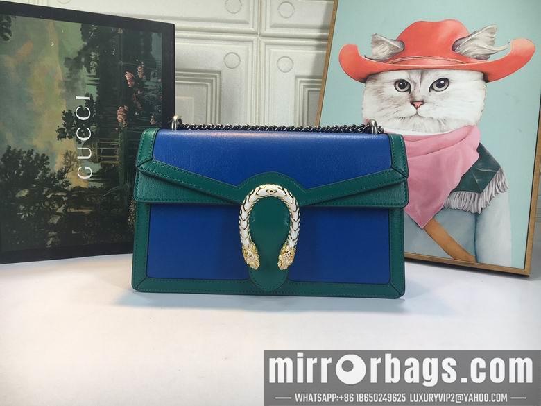 Gucci Bags 1:1 WD400249蓝绿 28X18X9