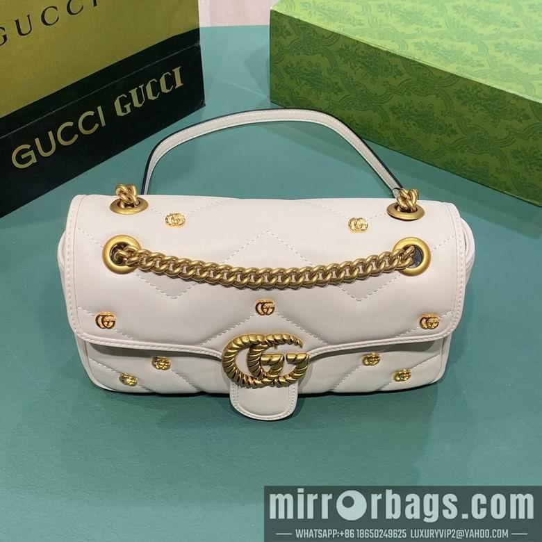 Gucci Bags 1:1 443497 26X15X7cm DF 2colour
