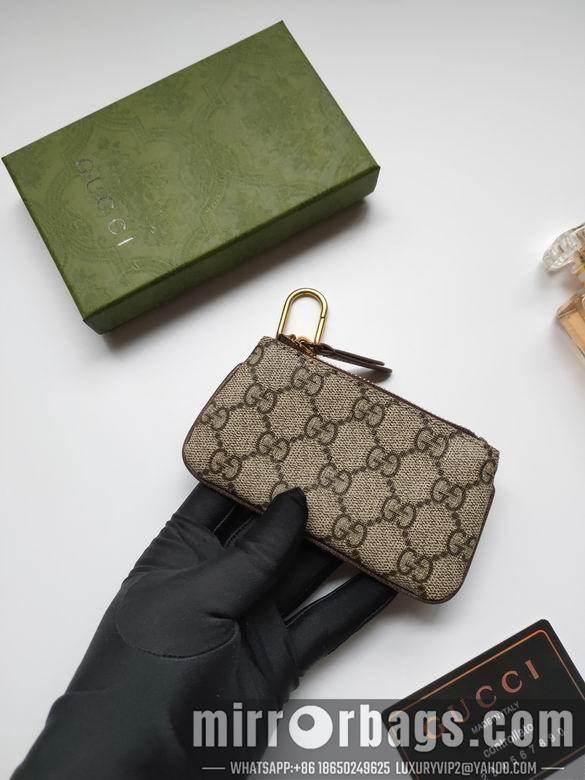 Gucci Bags 1:1 671722 12X7.5X1.5cm YG 14