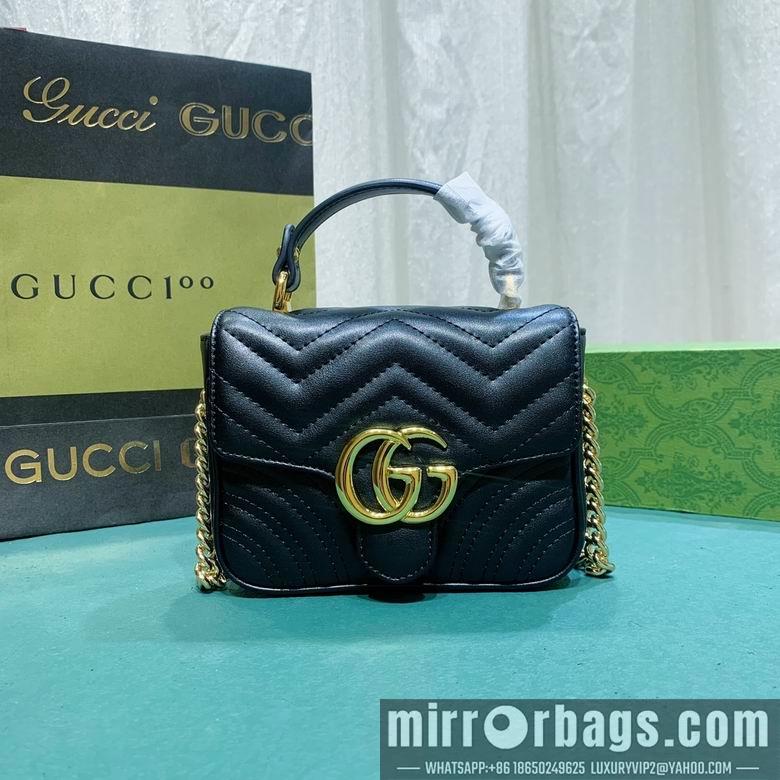 Gucci Bags 1:1 811238 17X13X6cm DF 2colour