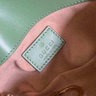 Gucci Bags 1:1 476433 16.5X10.2X5.1cm YG 2colour