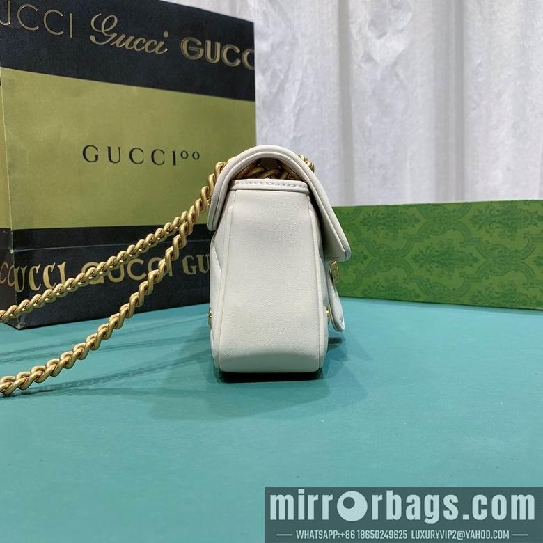 Gucci Bags 1:1 446744 23X14X6cm DF 2colour-1