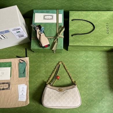 Gucci Bags 1:1 735132 25X15.5X6cm YG 3colour