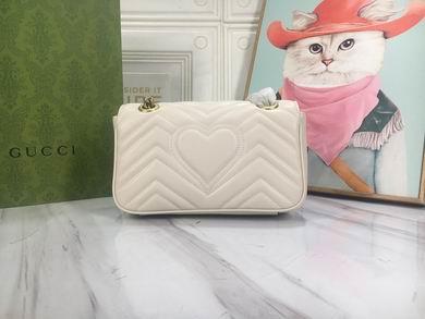 Gucci Bags 1:1 446744 23X14X6cm DF 2colour
