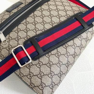 Gucci Bags 1:1 WD474137啡胶 27X28.5X5