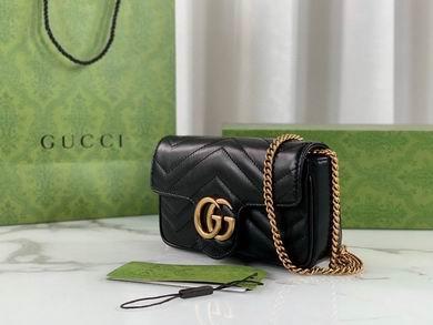 Gucci Bags 1:1 476433 16.5X10X4.5cm YG 4colour