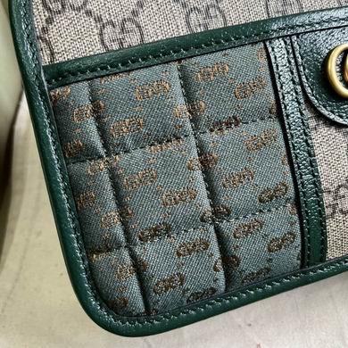 Gucci Bags 1:1 751914 21.5X14X7cm YG 2colour
