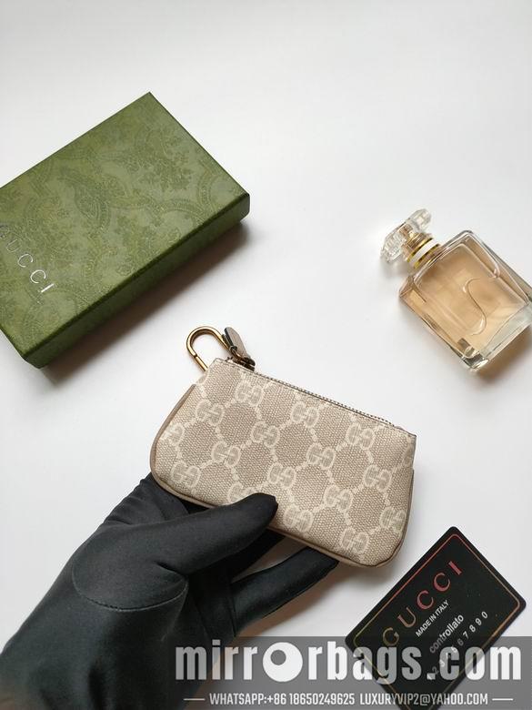 Gucci Bags 1:1 671722 12X7.5X1.5cm YG 12