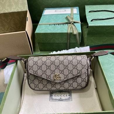 Gucci Bags 1:1 764961 13X22X4cm YG 3colour