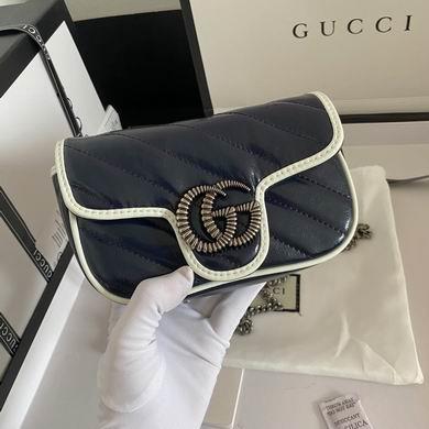 Gucci Bags 1:1 574969 16.5X10.2X5.1cm DF 2colour