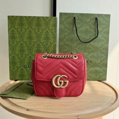 Gucci Bags 1:1 739682 18X13.5X8cm DF 4colour