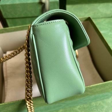 Gucci Bags 1:1 446744 23X14X6cm YG 2colour