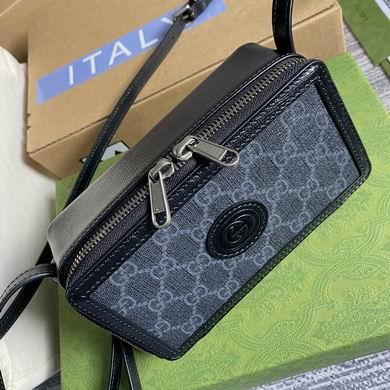 Gucci Bags 1:1 671674 18X10X7cm YG 2colour