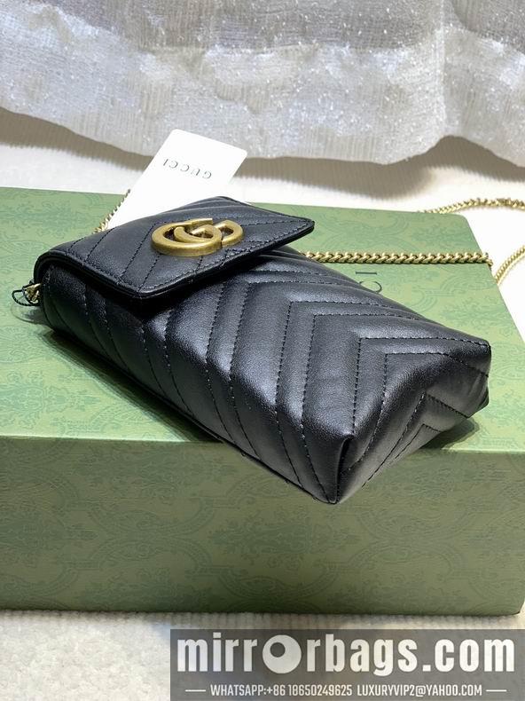 Gucci Bags 1:1 GG Marmont 672251 20x10x3.5cm df05