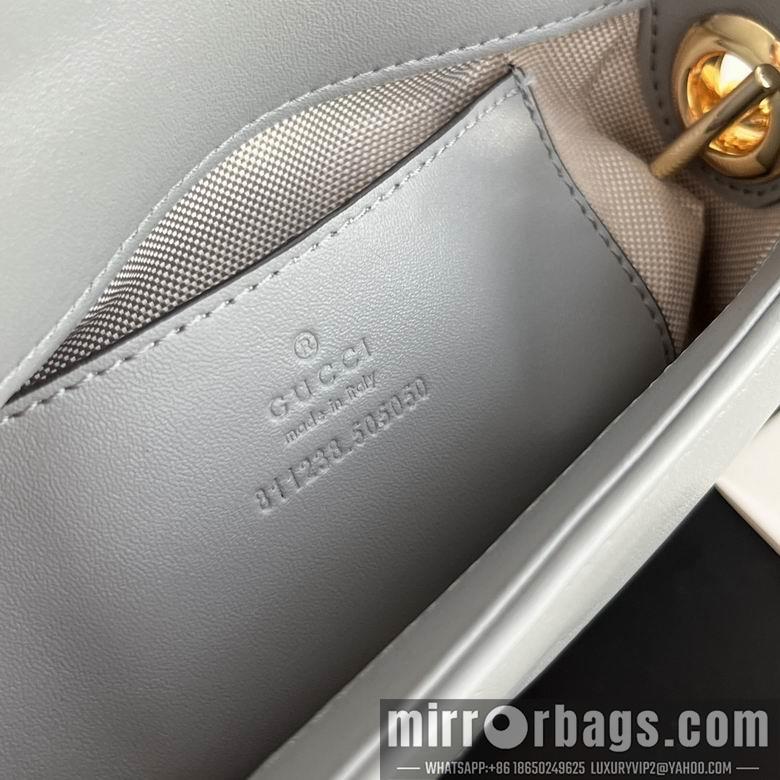 Gucci Bags 1:1 811238 17X13X6cm DF 2colour