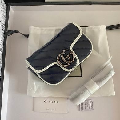 Gucci Bags 1:1 574969 16.5X10.2X5.1cm DF 2colour