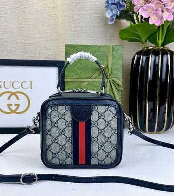 Gucci Bags 1:1 772157 17X16.5X9.5cm DF 2colour