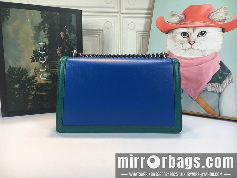 Gucci Bags 1:1 WD400249蓝绿 28X18X9