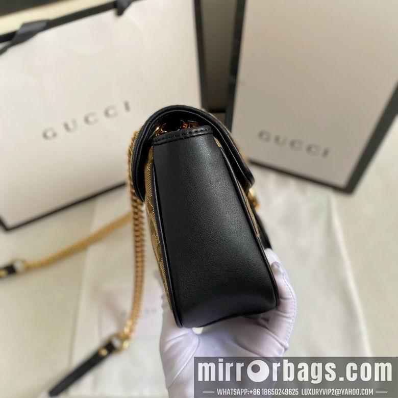 Gucci Bags 1:1 443497 26X15X7cm DF 2colour