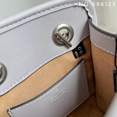 Gucci Bags 1:1 696123 16X19X7cm DF 3colour