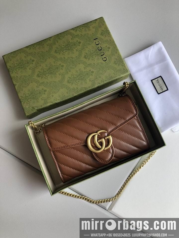 Gucci Bags 1:1 GG Marmont 474575 20x17x6cm df06