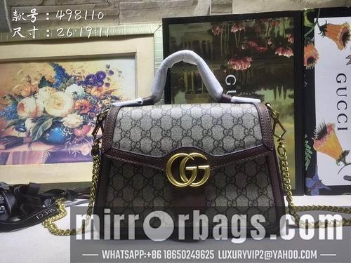 Gucci Bags 1:1 GG Marmont 498110 27x19x10.5cm df06