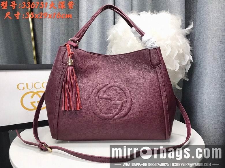 Gucci Bags 1:1 WD282309紫色 35X29X16