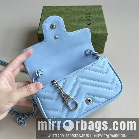 Gucci Bags 1:1 476433 16.5X9.5X4.5cm DF 4colour