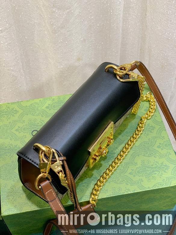 Gucci Bags 1:1 Padlock 735103 22X11.5X7.5cm DF 2colour
