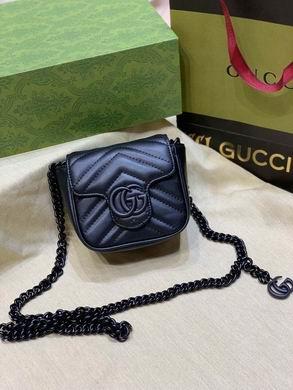 Gucci Bags 1:1 739599 12X12.5X7cm DF 4colour