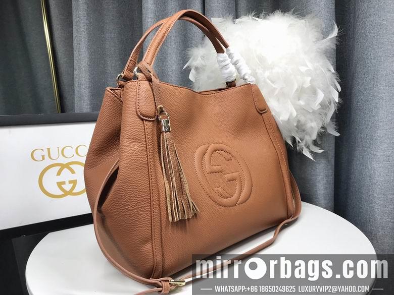 Gucci Bags 1:1 WD282309棕色 35X29X16