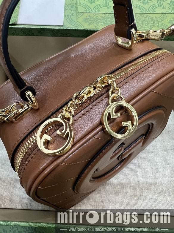 Gucci Bags 1:1 744434 17X15X9cm YG 3colour