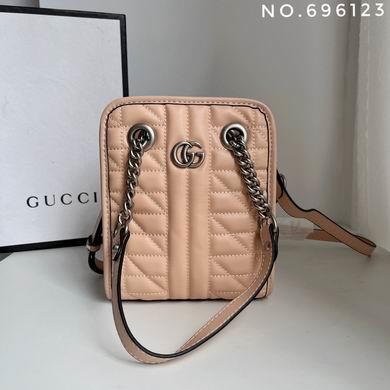 Gucci Bags 1:1 696123 16X19X7cm DF 3colour