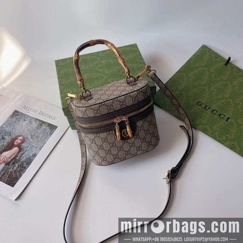 Gucci Bags 1:1 760200 15.5X13.5X4cm YG 2colour