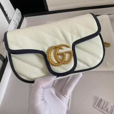 Gucci Bags 1:1 574969 16.5X10.2X5.1cm DF 2colour
