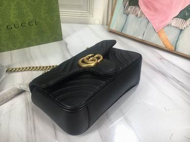 Gucci Bags 1:1 446744 23X14X6cm DF 2colour