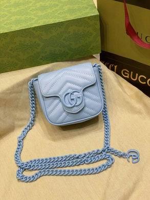 Gucci Bags 1:1 739599 12X12.5X7cm DF 4colour