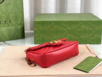 Gucci Bags 1:1 476433 16.5X10X4.5cm YG 4colour