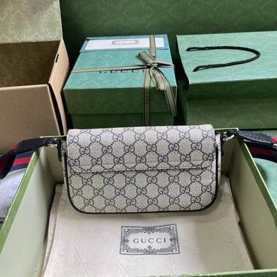 Gucci Bags 1:1 764961 13X22X4cm YG 3colour