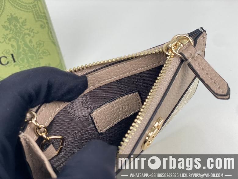 Gucci Bags 1:1 701070 12.5X7X1.5cm YG 3