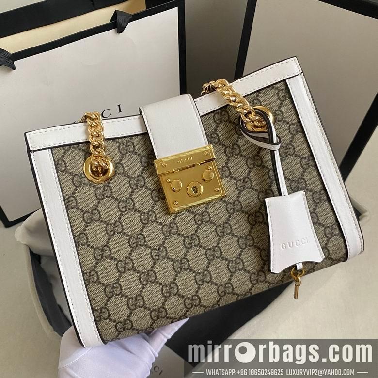 Gucci Bags 1:1 WD498156白 26X18X10