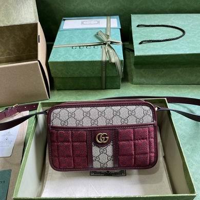 Gucci Bags 1:1 751914 21.5X14X7cm YG 2colour