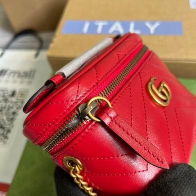 Gucci Bags 1:1 699515 16X10.5X5.5cm MP 2colour