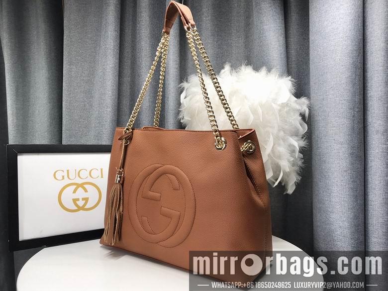 Gucci Bags 1:1 WD308982棕色 38X27X14