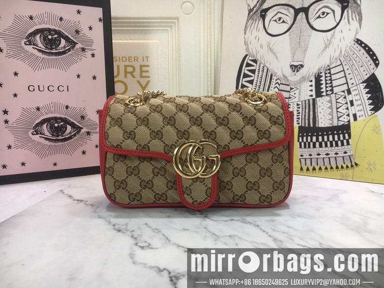 Gucci Bags 1:1 WD446744 22X13X6