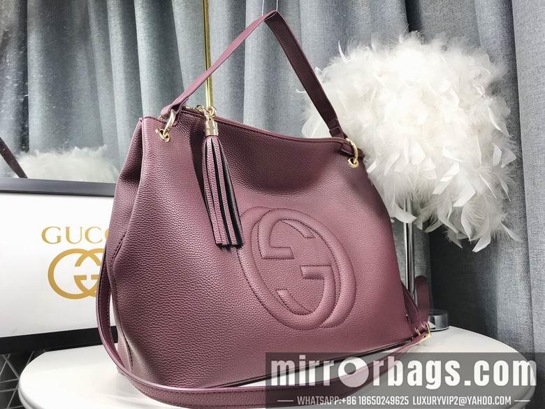 Gucci Bags 1:1 WD408825紫色 35X30X15