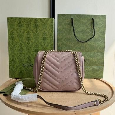 Gucci Bags 1:1 739682 18X13.5X8cm DF 4colour